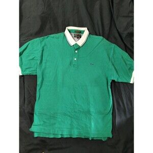 Colours by Alexander Julian Polo Shirt Mens XL Green Pique Cotton Vintage 90s